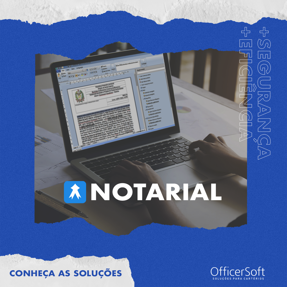 Conheça as Soluções – Notarial