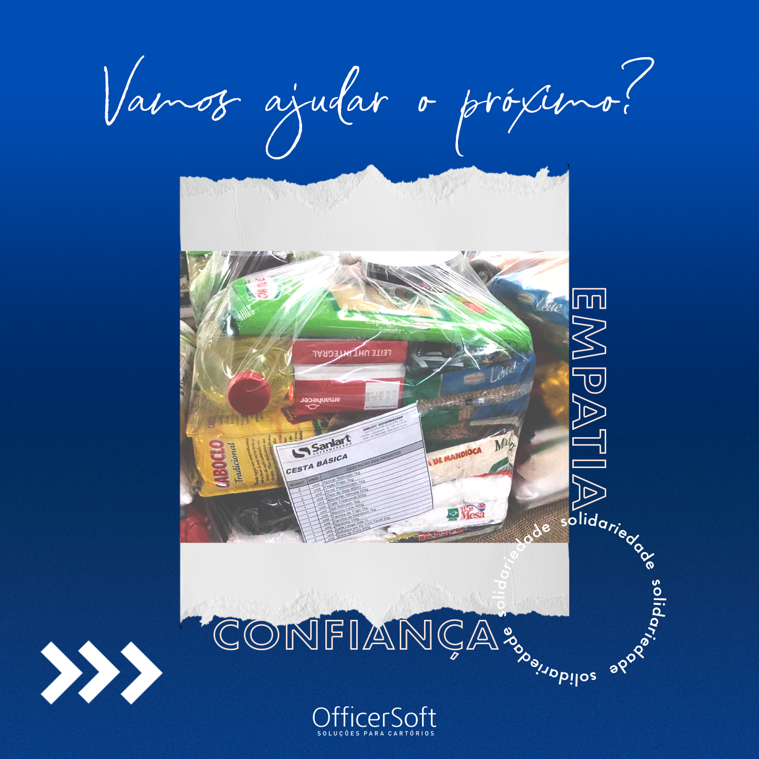 Vamos ajudar o próximo?