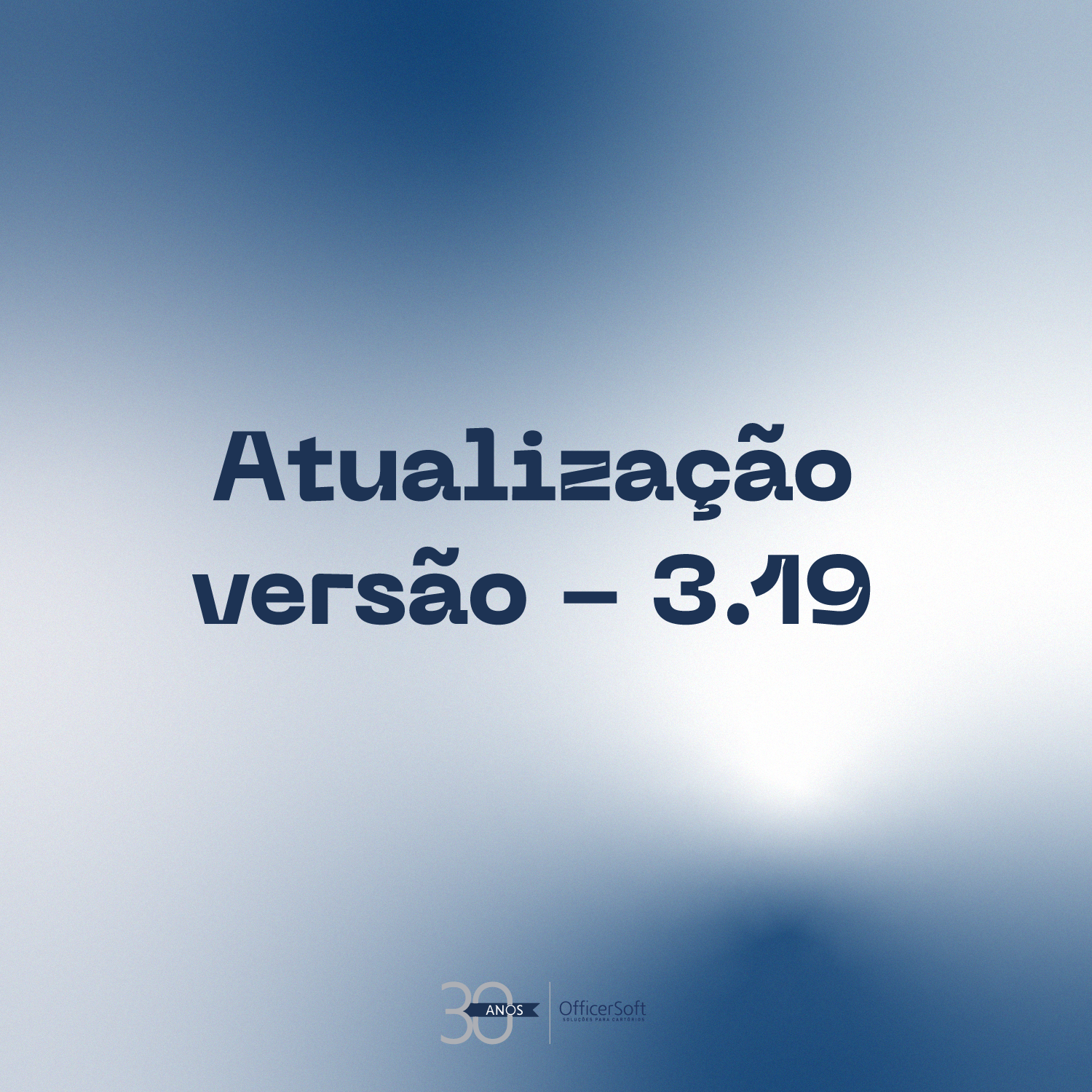 Atualização – Versão 3.19
