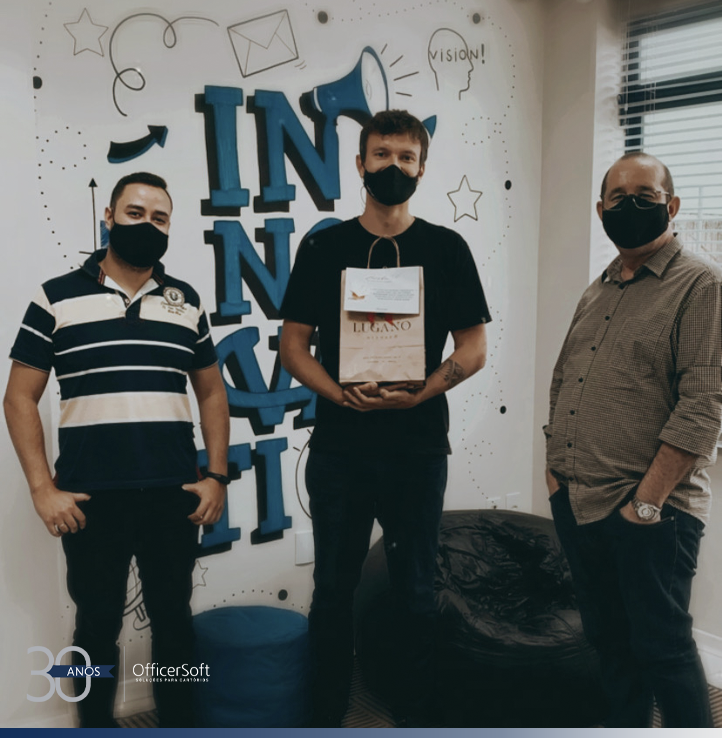 2 anos do Léo na Officer Soft!