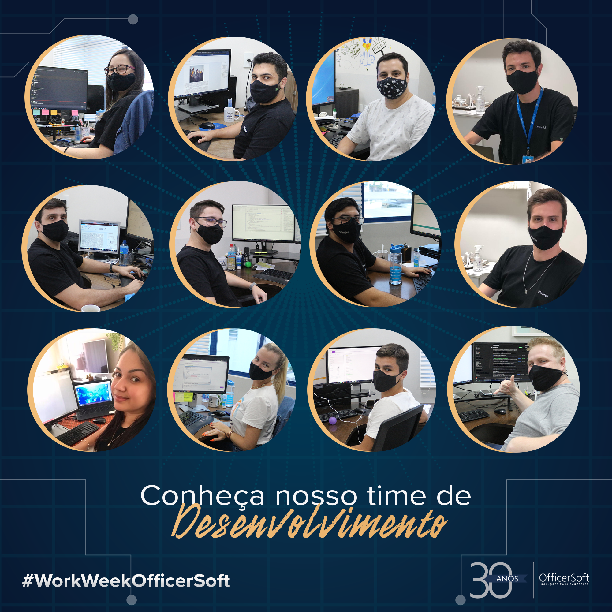 Nosso time de Desenvolvimento