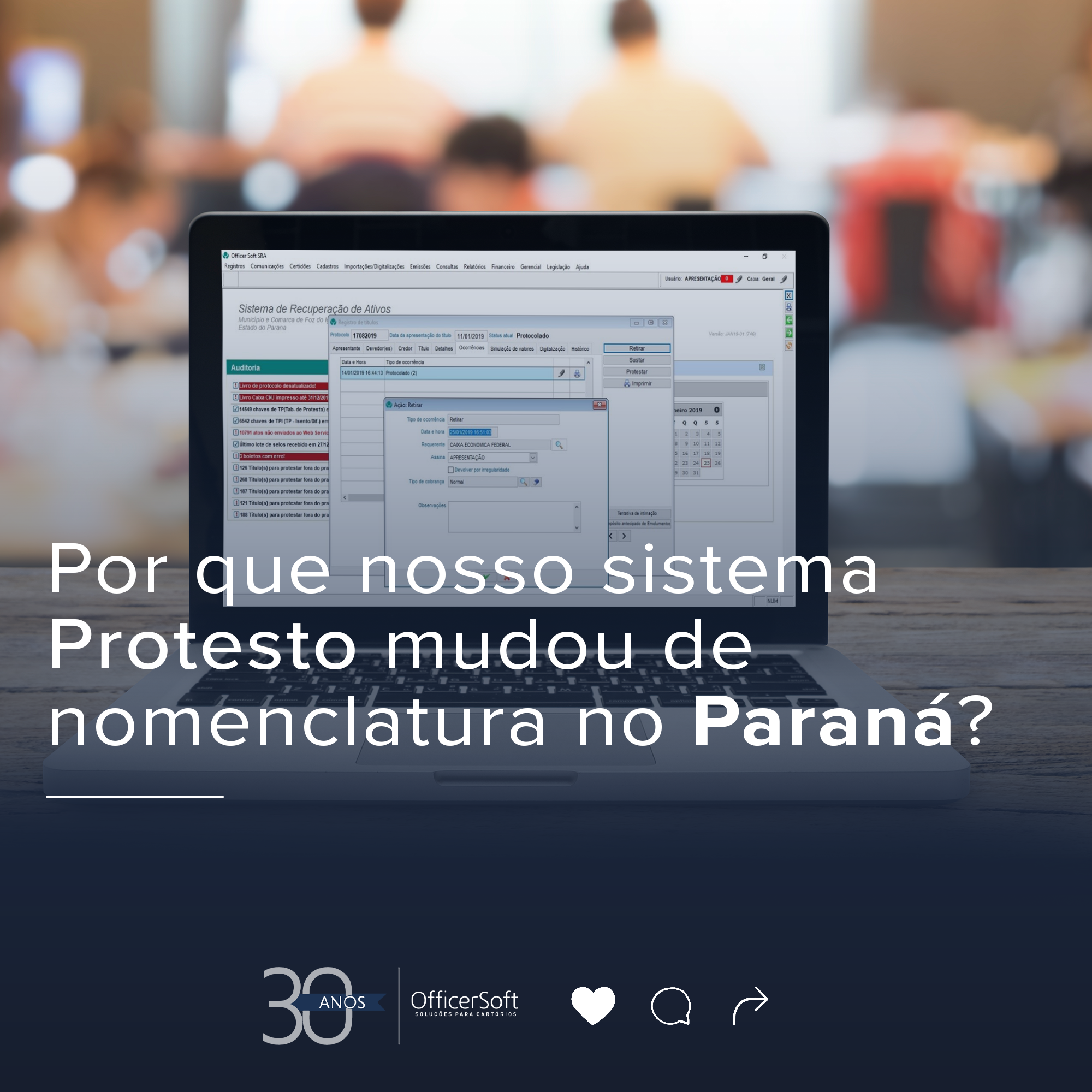 Por que o nosso sistema Protesto mudou de nomenclatura no Paraná?
