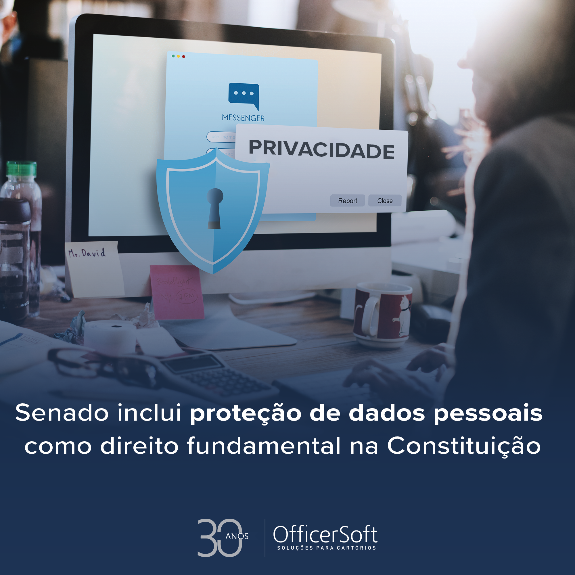 Senado inclui proteção de dados pessoais como direito fundamental na Constituição