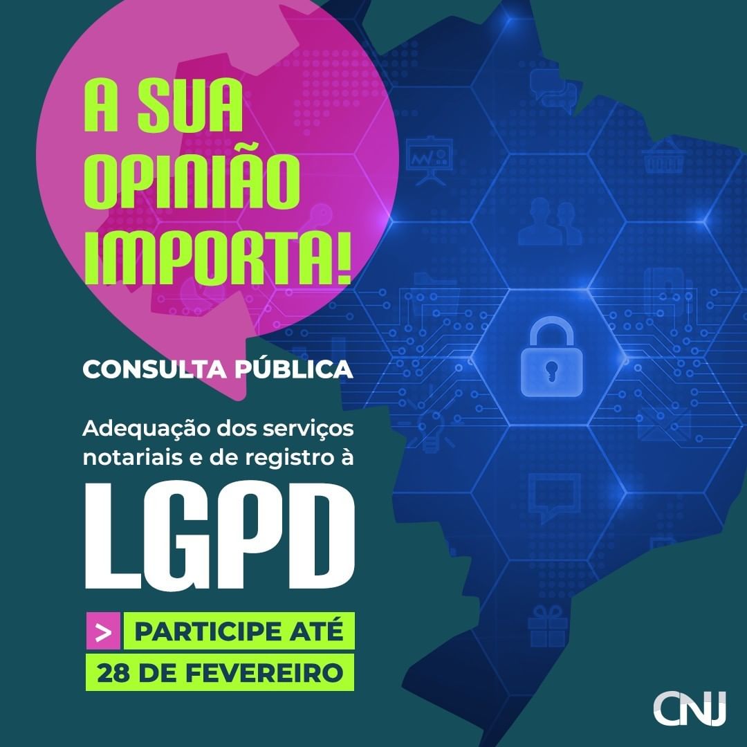 A sua opinião importa – Consulta Pública (CNJ)