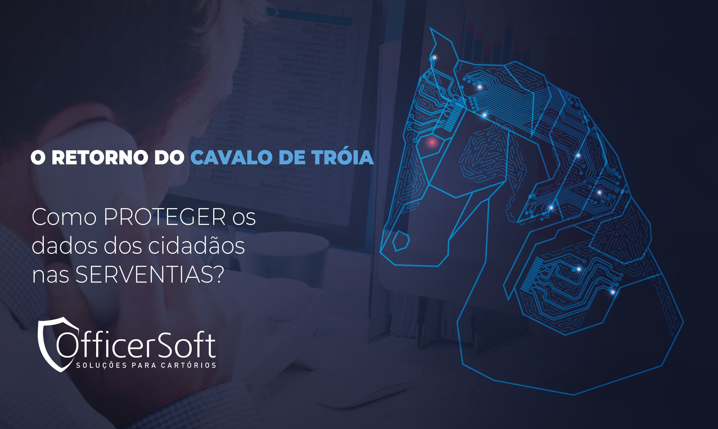 O cavalo de Tróia era um dispositivo em forma de um enorme cavalo