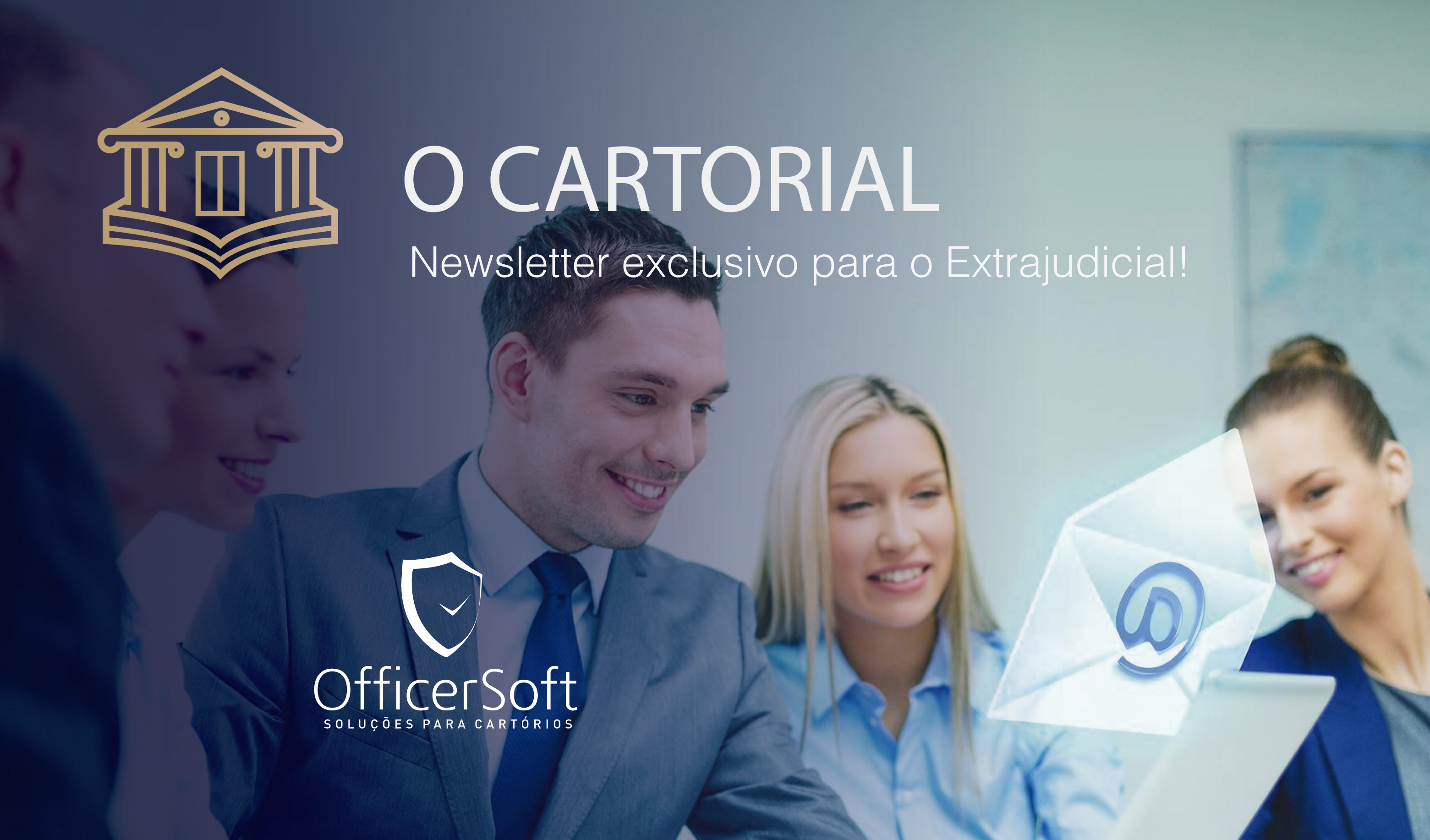 O Cartorial chegou na sua caixa de entrada 📩